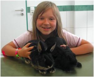 Anke freut sich, dass es den Zweien wieder gut geht